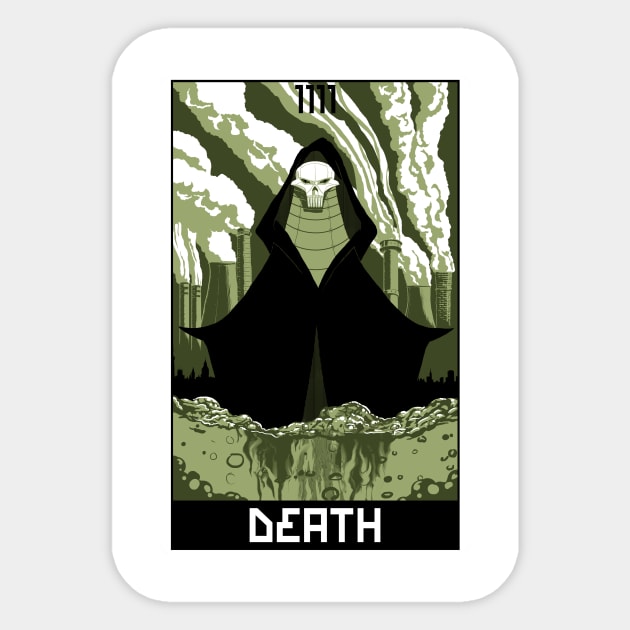 Robo Tarot: Death Sticker by PeterTheHague